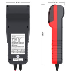 ANCEL BST500 Batteri Tester 12 &amp; 24 Volt, med innebygget Printer.