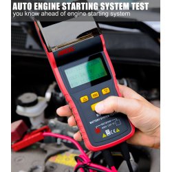 ANCEL BST500 Batteri Tester 12 &amp; 24 Volt, med innebygget Printer.