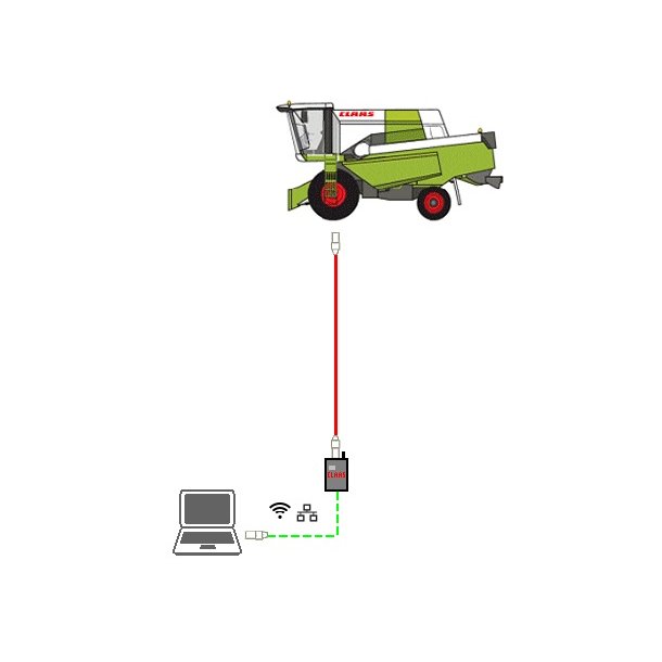 CLAAS DIAGNOSTIC TOOL 4 CAN / WIFI (ny)