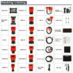 Autel Maxisys MS908 CV (kun for tunge kjrety)