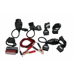 Kabel overganger OBD2 Pakke, sett med 8 kabler